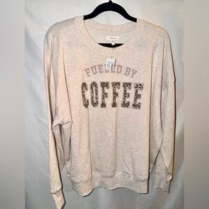 Maurices Fueled By Coffee Sweatshirt